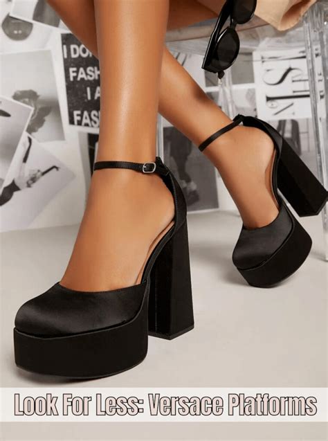 target versace dupe|versace platform heels.